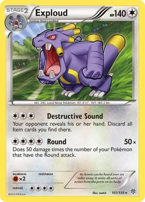 Exploud - Reverse Holo