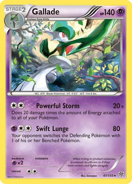 Gallade - Holo