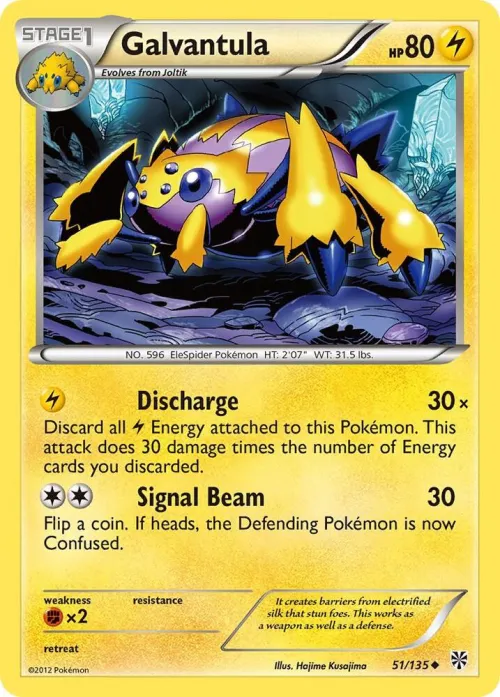 Galvantula - Reverse Holo