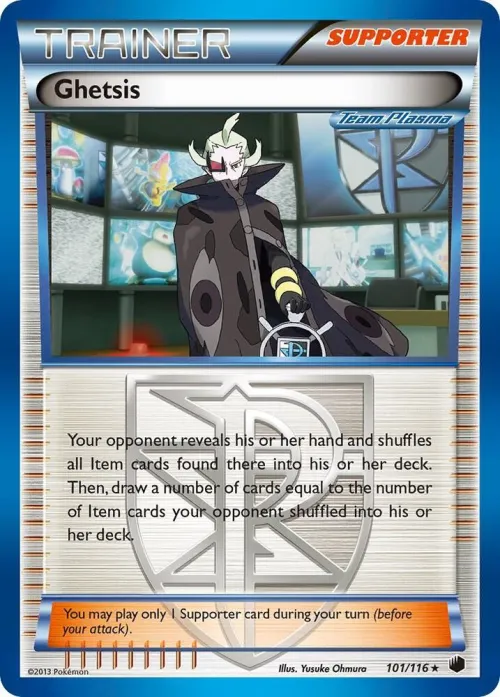 Ghetsis (Team Plasma) - Reverse Holo