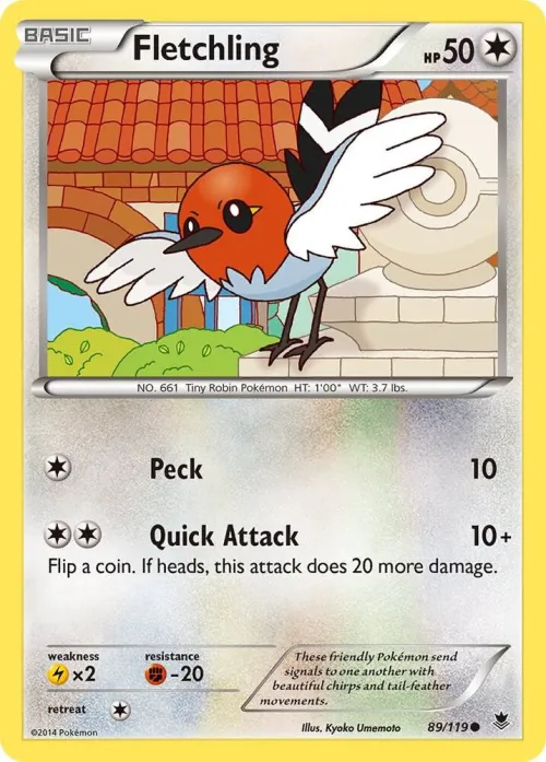 Fletchling - Reverse Holo