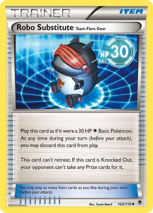 Robo Substitute - Reverse Holo