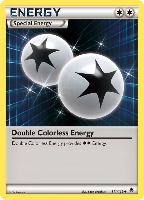 Double Colorless Energy - Reverse Holo