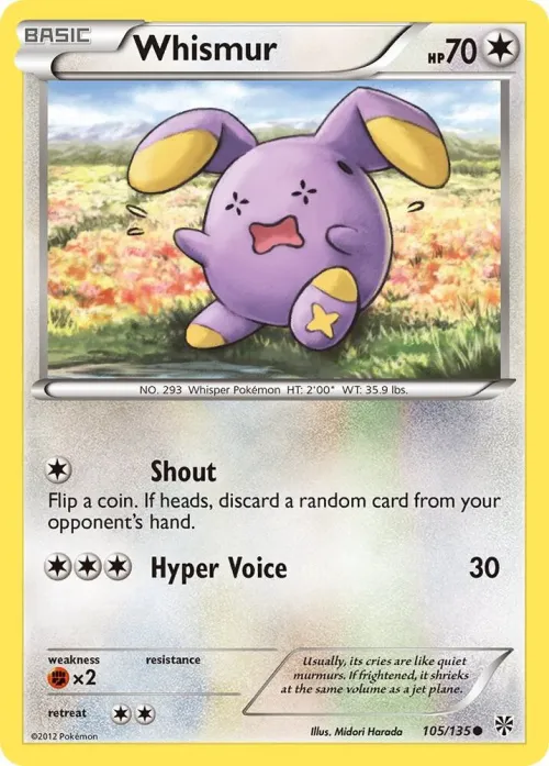 Whismur - Reverse Holo