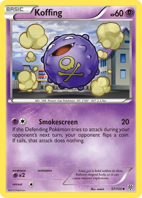 Koffing (57) - Reverse Holo