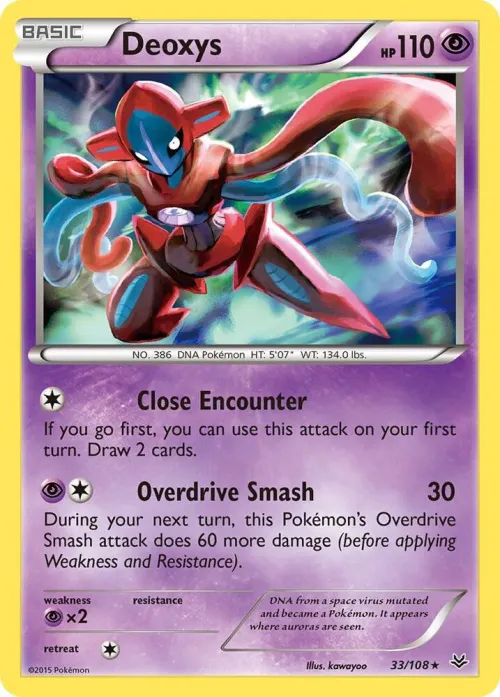 Deoxys - Reverse Holo