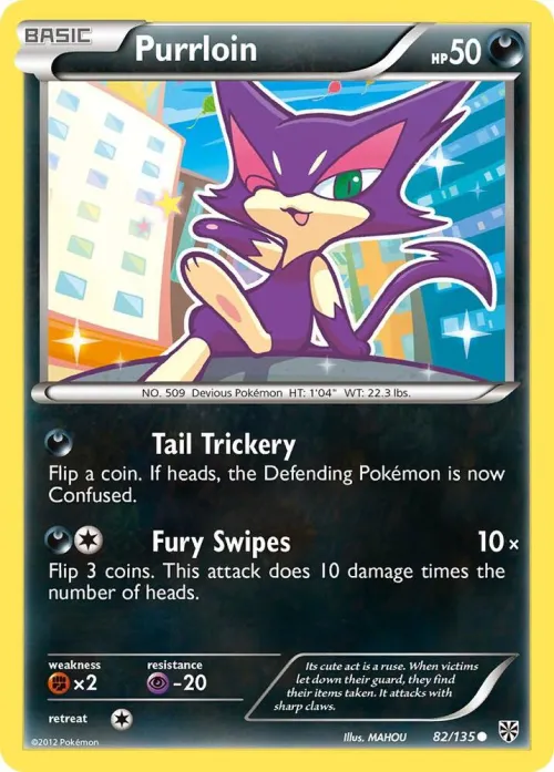 Purrloin (82) - Reverse Holo