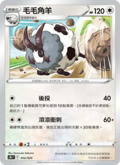 毛毛角羊