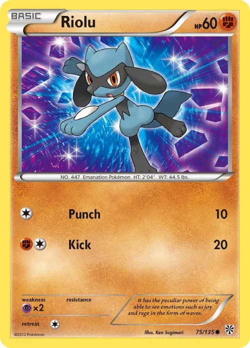 Riolu (75) - Reverse Holo