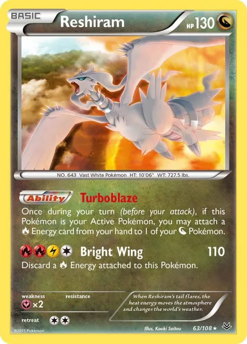 Reshiram - Reverse Holo