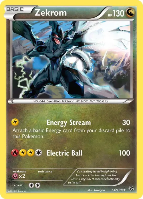 Zekrom - Reverse Holo