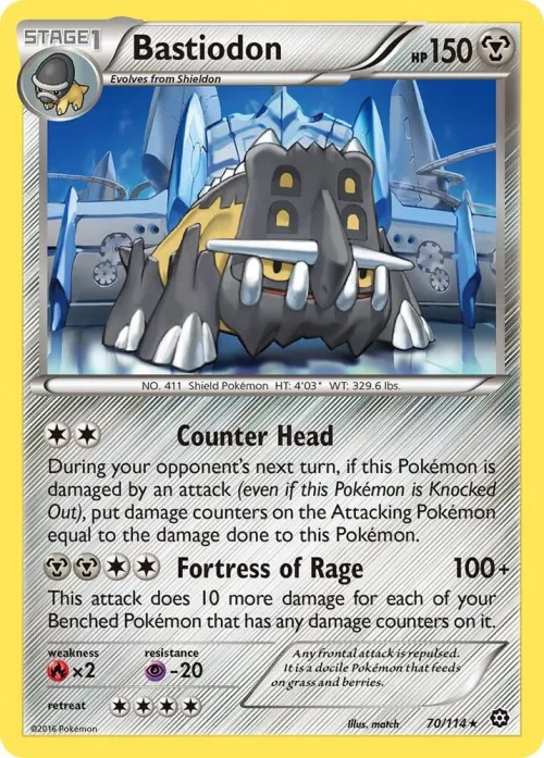 Bastiodon - Reverse Holo
