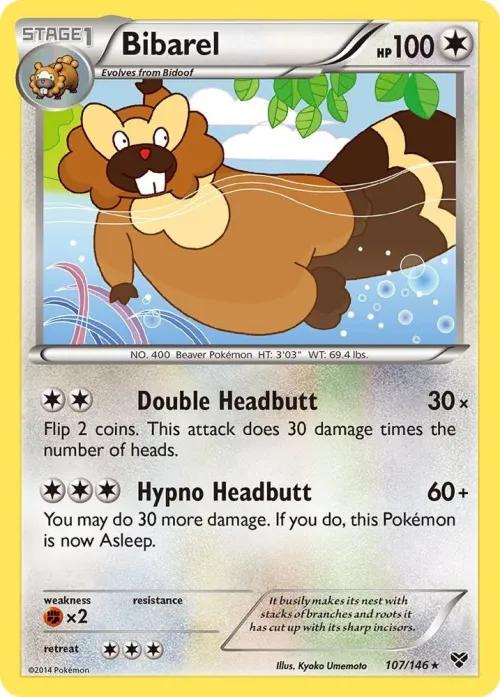 Bibarel - Reverse Holo
