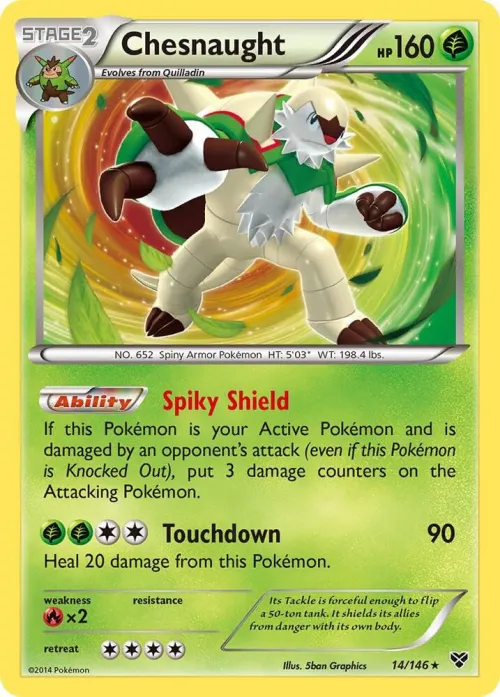 Chesnaught - Holo