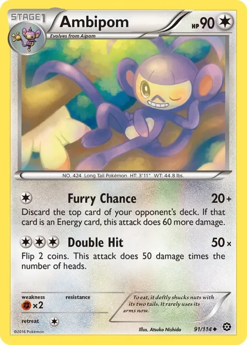 Ambipom - Reverse Holo
