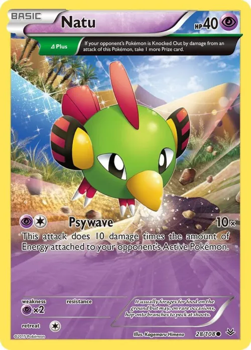 Natu (28 Delta) - Reverse Holo