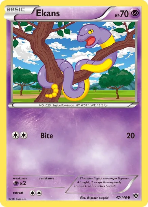 Ekans - Reverse Holo