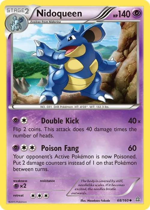 Nidoqueen - Reverse Holo