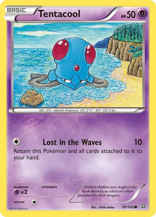 Tentacool - Reverse Holo