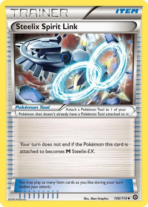 Steelix Spirit Link - Reverse Holo