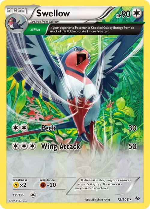 Swellow (72 Delta) - Holo