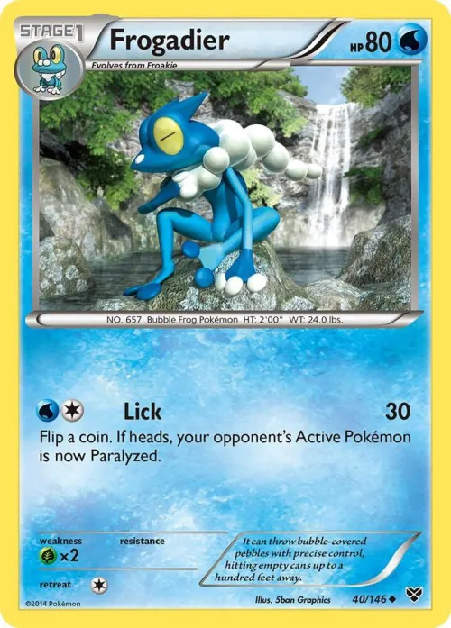 Frogadier - Reverse Holo