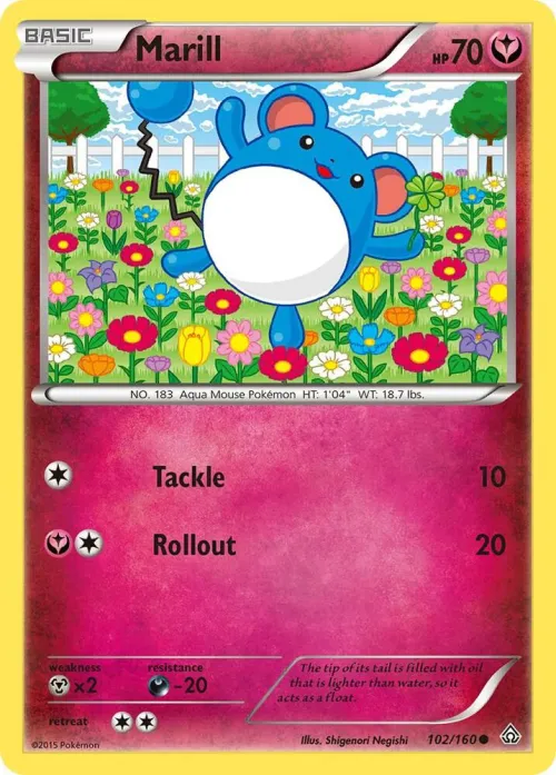 Marill - Reverse Holo