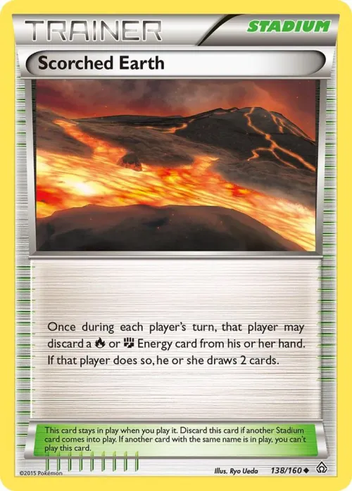 Scorched Earth - Reverse Holo