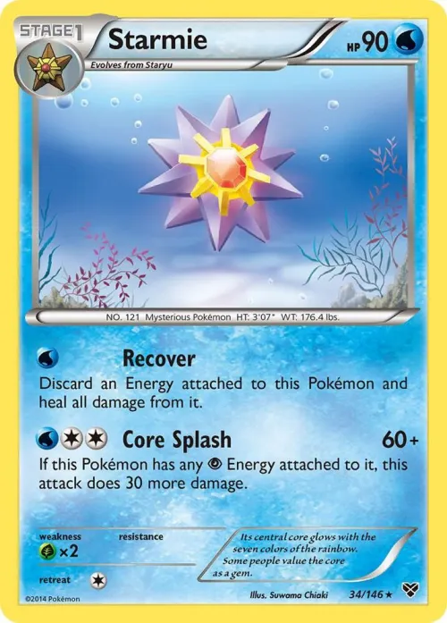 Starmie - Reverse Holo