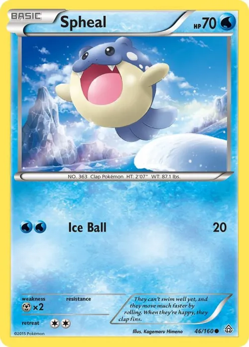 Spheal (46) - Reverse Holo