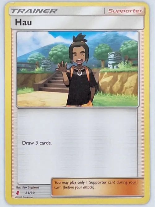Hau - Lycanroc Half Deck