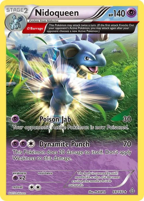 Nidoqueen (Omega) - Reverse Holo