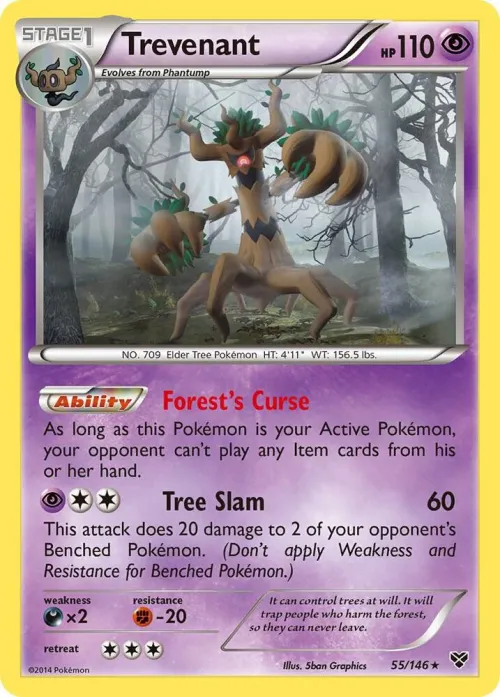 Trevenant - Reverse Holo