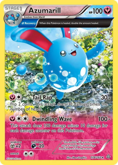 Azumarill (Alpha) - Holo