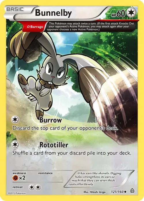 Bunnelby (Omega) - Reverse Holo