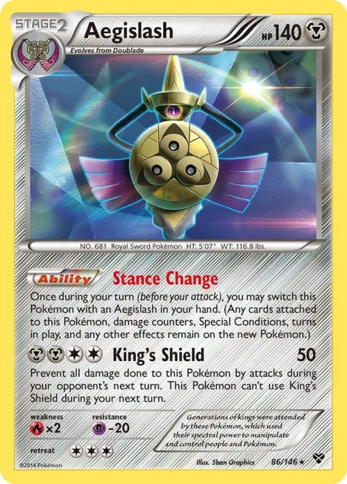 Aegislash (86) - Reverse Holo