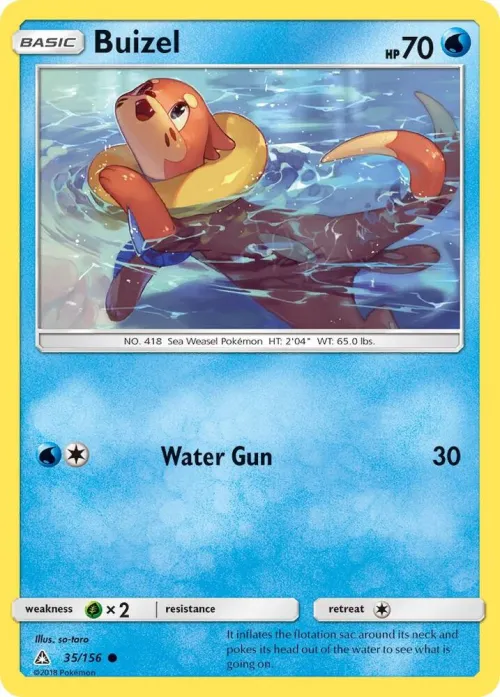 Buizel - Reverse Holo