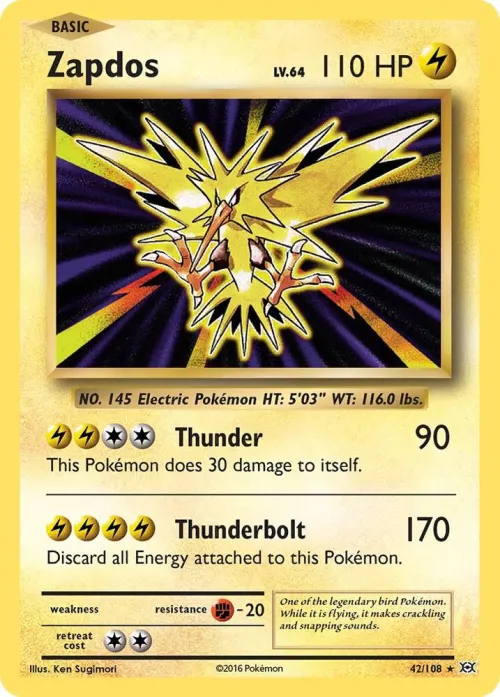 Zapdos - Reverse Holo