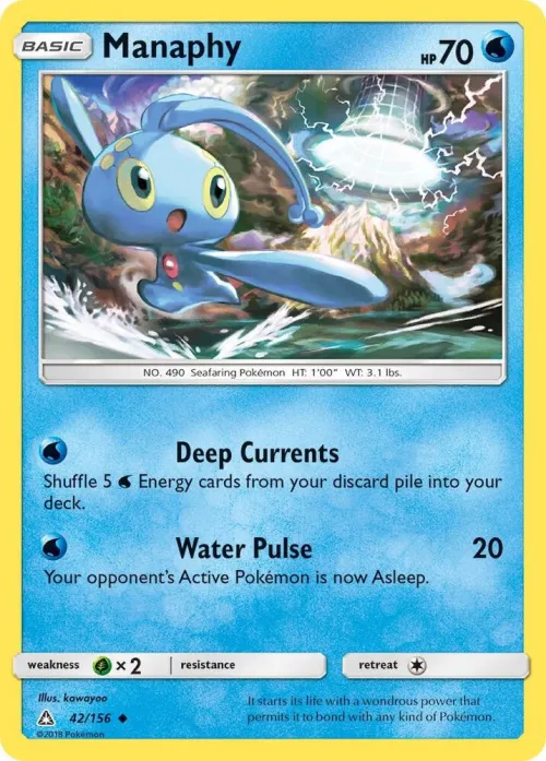 Manaphy - Reverse Holo