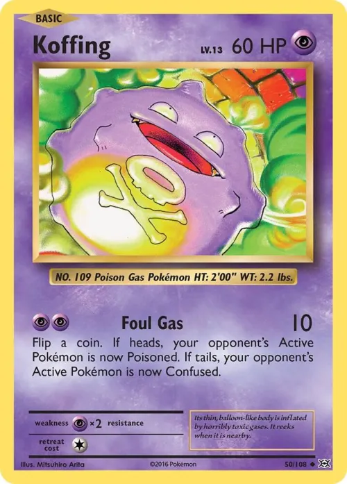Koffing - Reverse Holo