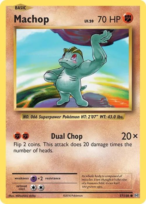 Machop - Reverse Holo