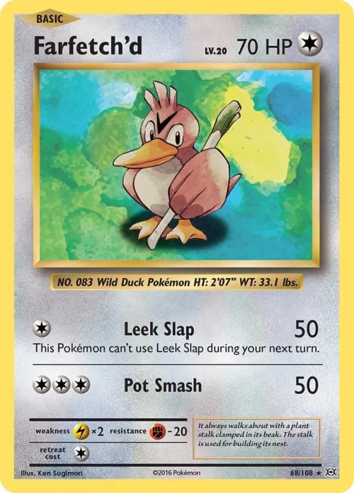 Farfetch'd - Reverse Holo
