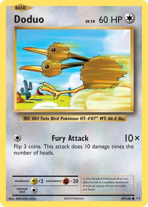 Doduo - Reverse Holo