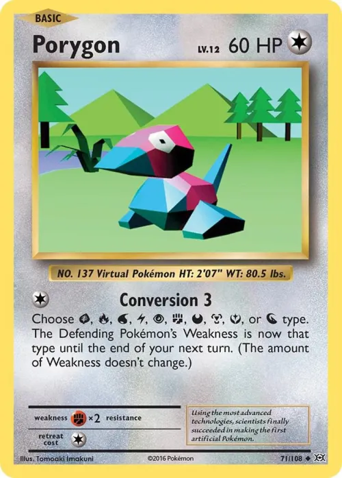 Porygon - Reverse Holo