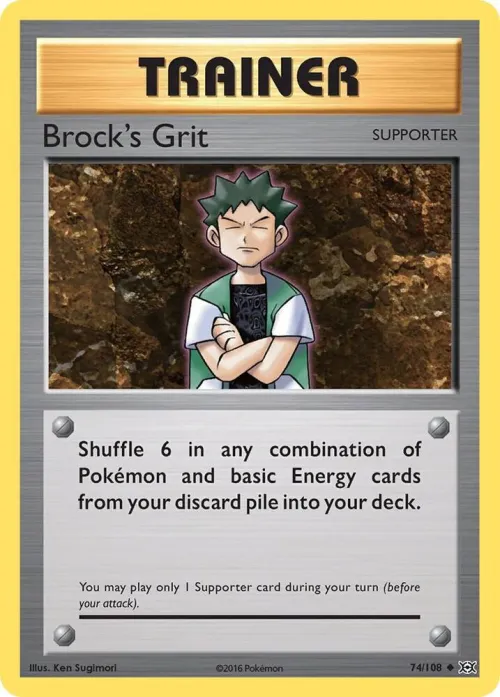Brock's Grit - Reverse Holo