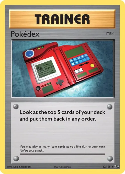 Pokedex - Reverse Holo