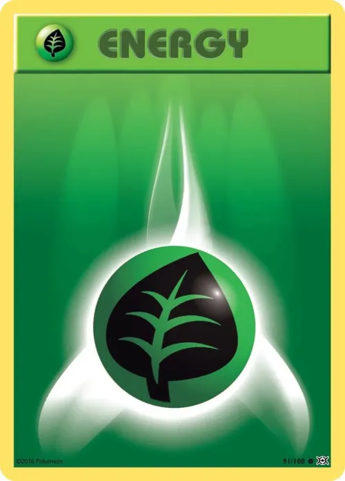 Grass Energy - Reverse Holo