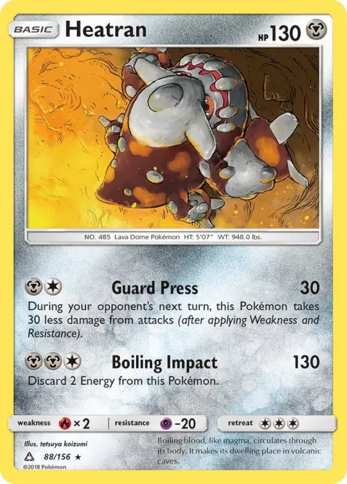 Heatran - Reverse Holo