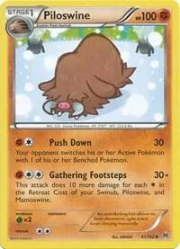 Piloswine - Reverse Holo