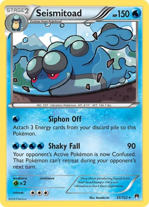 Seismitoad - Reverse Holo